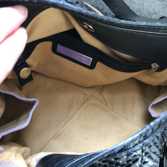 Jimmy Choo Python Handbag - Picture 4 of 6